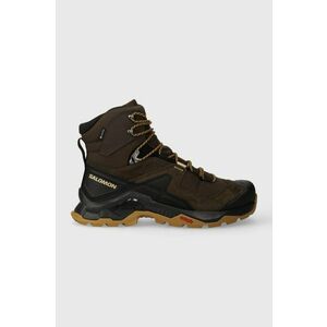 Salomon pantofi Quest Element GTX barbati, culoarea maro imagine