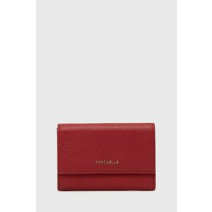 Coccinelle portofel de piele femei, culoarea bordo, E2 MW5 11 66 01 imagine