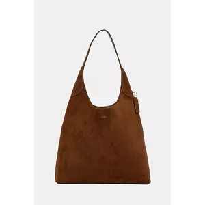 Coach geantă de mână din piele întoarsă Brooklyn culoarea verde, CW636 imagine