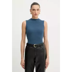BOSS vestă culoarea roz, 50473237 imagine