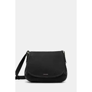 Coccinelle poșetă de piele REBEKKA culoarea negru, E1.T95.15.02.01 imagine