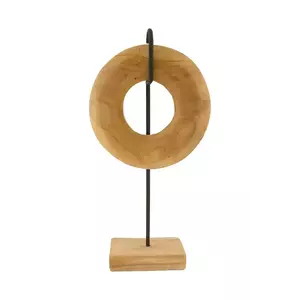 figurina decorativă 22 x 10 x 44 cm culoarea maro imagine