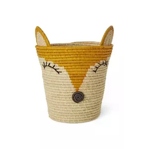 Rice coș de depozitare 30 x 20 cm culoarea galben imagine
