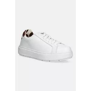 Love Moschino sneakers din piele culoarea alb, JA15174G1NIA810A imagine