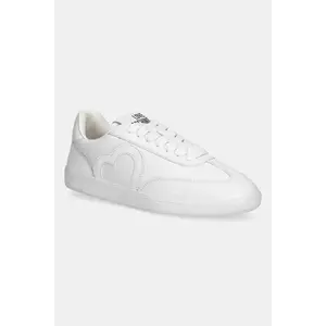 Love Moschino sneakers din piele culoarea alb, JA15112G1NIA0100 imagine