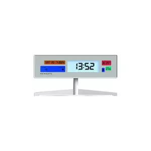 Newgate ceas cu alarmă Supergenius 21, 8 cm culoarea alb imagine