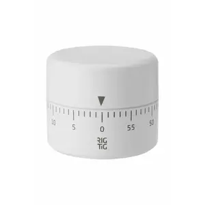 Rig-Tig cronometru de bucatarie TIME-IT 6 cm culoarea alb imagine