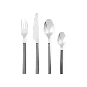 Rosendahl set de tacâmuri pentru 4 persoane Bistro Cutlery 16 cm culoarea gri imagine