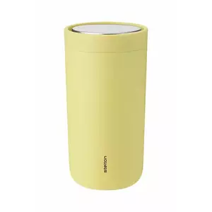 Stelton cană termică To Go Click 0, 2 L culoarea galben imagine