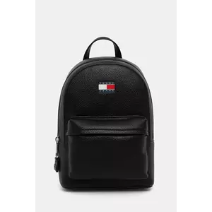 Tommy Jeans rucsac culoarea negru, mic, uni, AW0AW17823 imagine