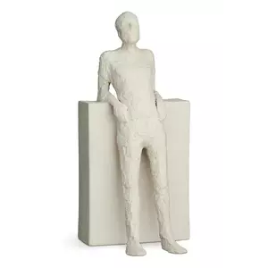 Kähler figurină decorativă The Hedonist 22 cm culoarea alb imagine