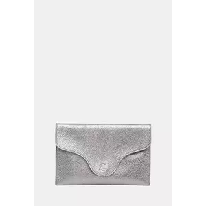Coccinelle poșetă piele culoarea bordo, E5 SSL 19 01 01 imagine