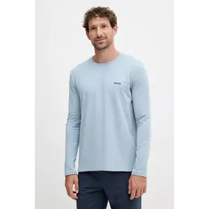 BOSS longsleeve culoarea verde, uni, 50515389 imagine
