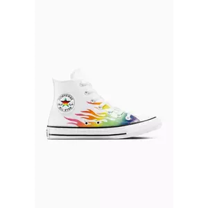 Converse teniși Chuck Taylor All Star Pride culoarea alb, A15780C imagine