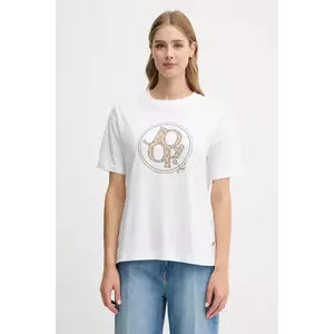 Joop! tricou din bumbac culoarea alb, 30046236 imagine