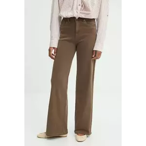 Answear.LAB jeansi culoarea maro imagine