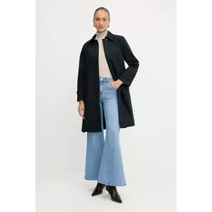 BOSS palton culoarea bleumarin, de tranzitie, 50543189 imagine