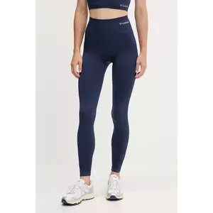 Hummel leggins de antrenament Tif culoarea negru, uni, 210492 imagine
