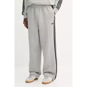 adidas Originals pantaloni de trening Spacer Drill Tp culoarea gri, cu imprimeu, JX1505 imagine