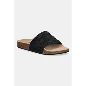 adidas Originals papuci din piele Adilette RS culoarea negru, JR3596 imagine