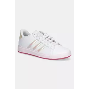 adidas sneakers pentru copii GRAND COURT 2.0 culoarea alb, JR6096 imagine
