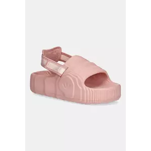 adidas Originals papuci Adilette 22 XLG culoarea roz, cu platformă, JQ3275 imagine