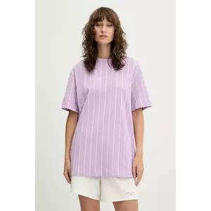 Karl Kani tricou din bumbac culoarea violet, PD00005463 imagine