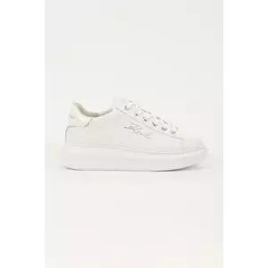 Karl Lagerfeld sneakers din piele KAPRI culoarea alb, KL62518 imagine