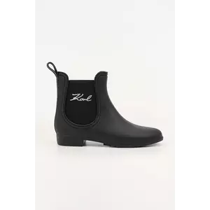 Karl Lagerfeld cizme KALOSH II culoarea negru, KL94775 imagine