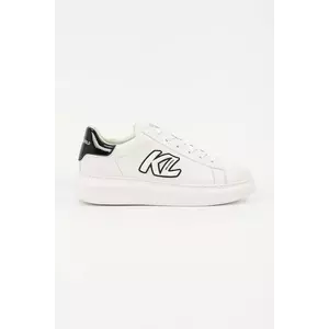 Karl Lagerfeld sneakers din piele KAPRI MENS culoarea alb, KL52535A imagine