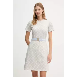 Joop! rochie culoarea bej, mini, evazați, 30047790 imagine