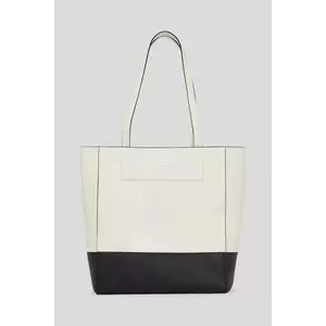 Karl Lagerfeld poșetă de piele culoarea alb, A3W30184 imagine