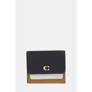 Coach portofel de piele Mila culoarea negru, CAO14 imagine