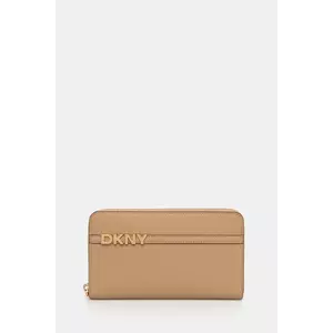 Dkny portofel de piele culoarea verde, R521KM28 imagine