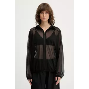 adidas bluză All SZN culoarea negru, cu glugă, uni, JM3734 imagine