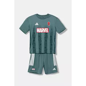 adidas compleu copii Marvel culoarea verde, JM0833 imagine