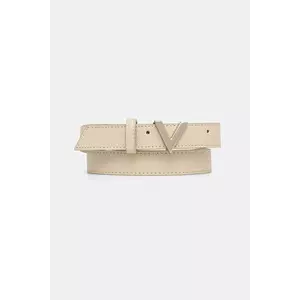 Valentino Bags curea culoarea bej, VCS1R456GN imagine