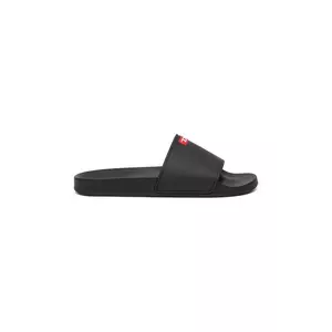 Diesel papuci Sa-Swim culoarea negru, Y03712-P8453-T8013 imagine