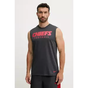 Nike tricou Kansas City Chiefs culoarea gri, 01B3-06F-7G-0LJ imagine