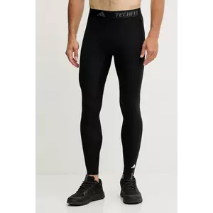adidas Performance leggins de antrenament Techfit culoarea negru, uni, IN5590 imagine