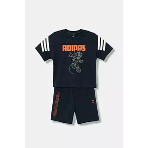 adidas compleu copii culoarea bleumarin, JL9186 imagine