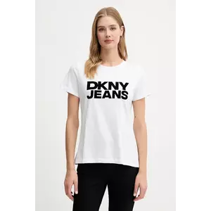 Dkny tricou culoarea alb, DJ4T1265 imagine