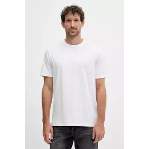 Michael Kors tricou din bumbac culoarea alb, cu imprimeu, CS5529A5KS imagine