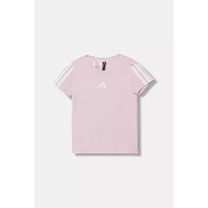 adidas tricou copii culoarea roz, JW5018 imagine
