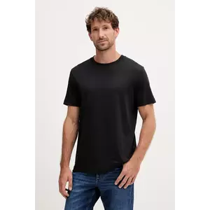 Joop! tricou din bumbac culoarea bordo, uni, 30045539 imagine