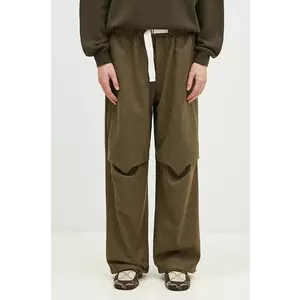 DARKPARK pantaloni Jordan culoarea verde, drept, MTR09.FAW02.0065 imagine
