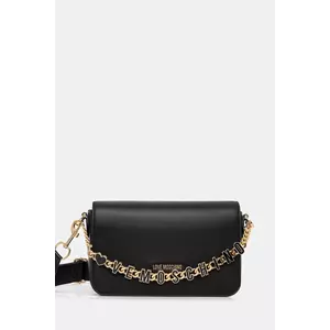 Love Moschino poșetă de piele culoarea negru, JC4071PP1NL1300A imagine