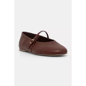 Steve Madden balerini de piele Rejoice culoarea roșu, 11003565 imagine