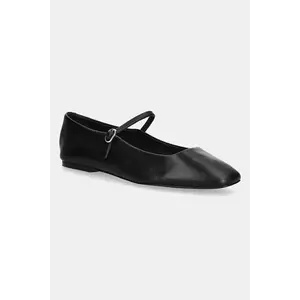 Steve Madden balerini de piele Maple culoarea negru, 11003872 imagine