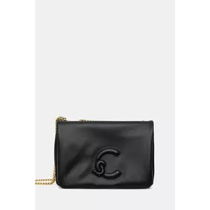 Coccinelle poșetă de piele DULSE culoarea negru, E5.SS5.52.01.01 imagine